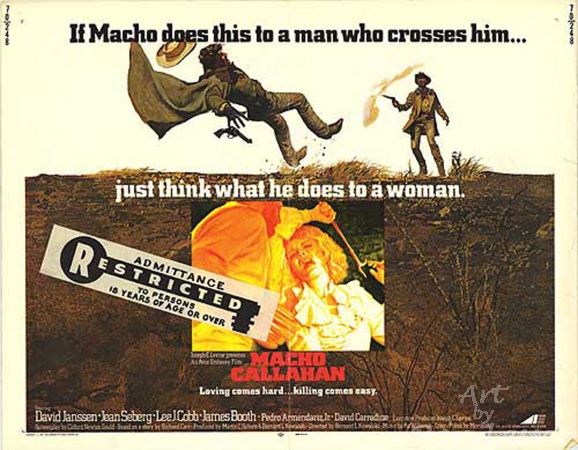 movie poster, Macho Callahan